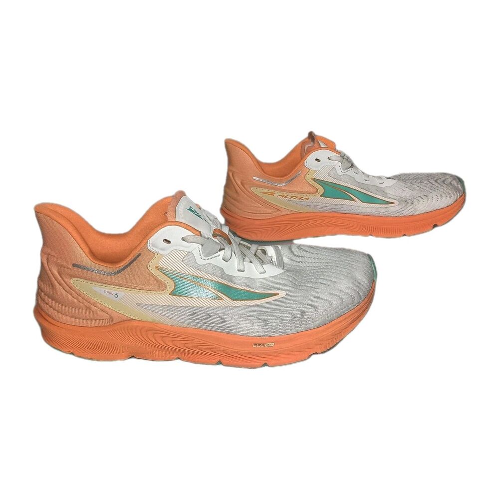 Altra Women’s Torin 6 Running Shoes US Size 9.5 EU 41 Orange/White